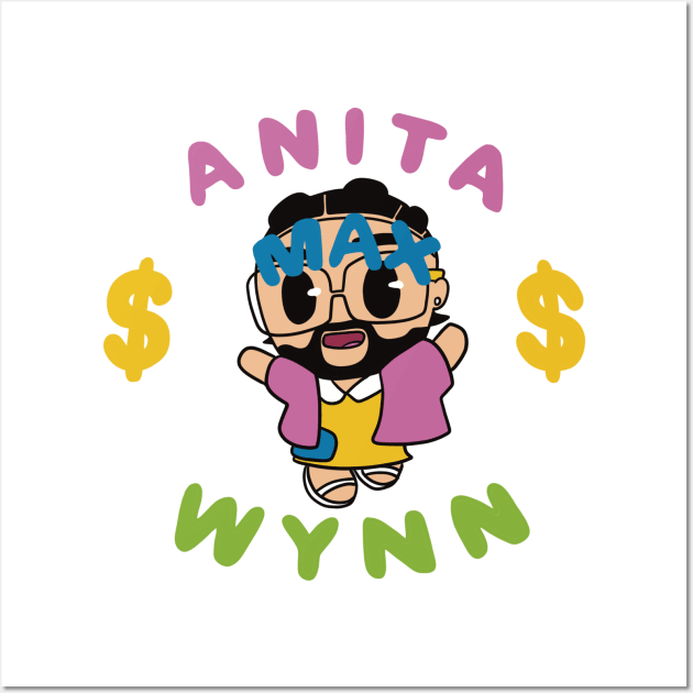 anita max wynn drake version tshirt Wall Art by debruh